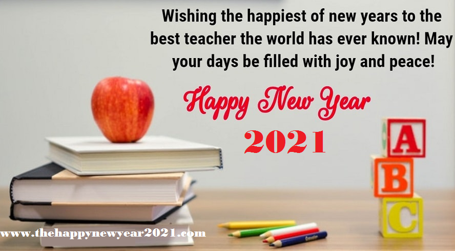 Best New Year Wishes For Teacher