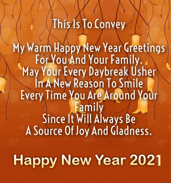 Special Happy New Year Wishes For Husband
