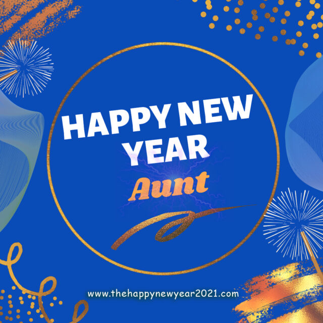 Best New Year 2022 messages For Aunt