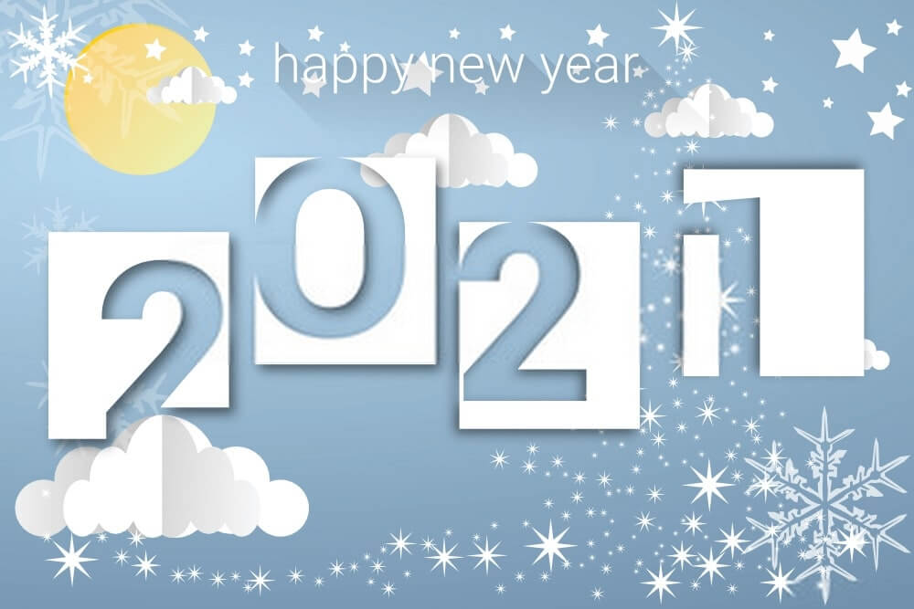 free download Happy New Year wallpaper 2021