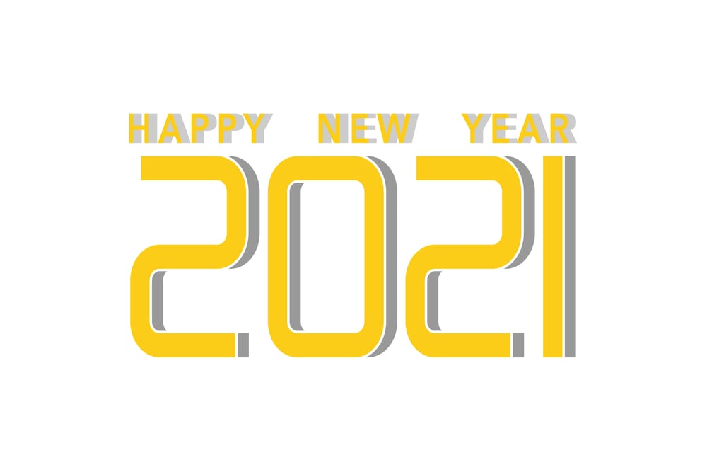 2021 happy new year wallpaper