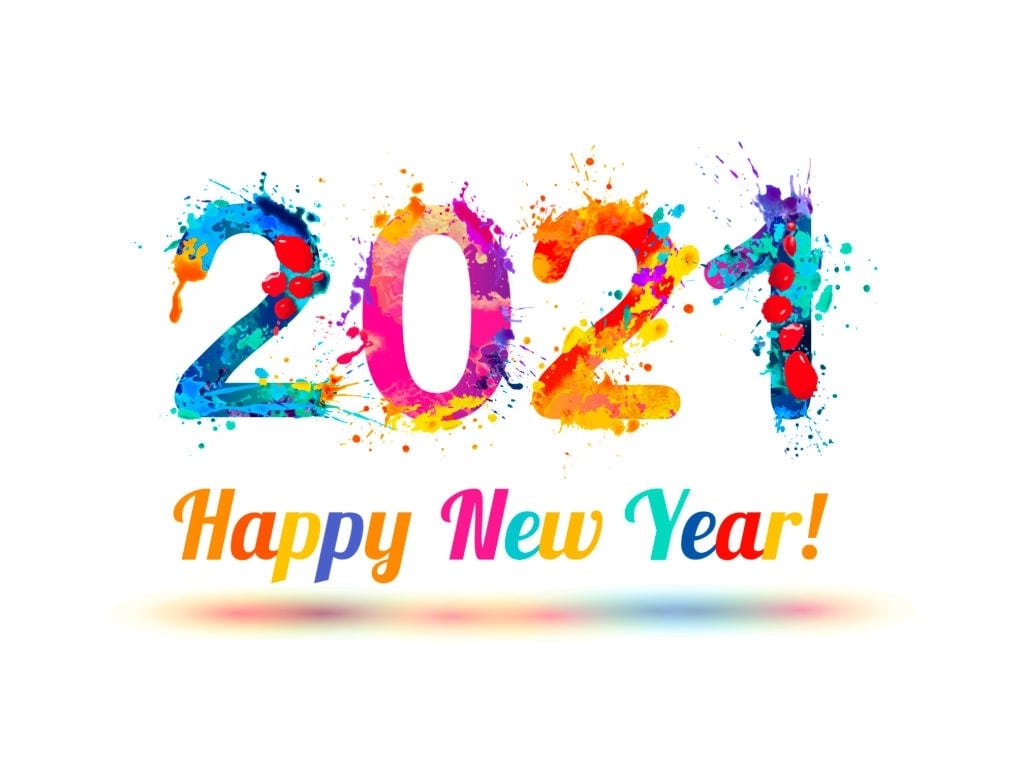 wallpapers happy new year 2021