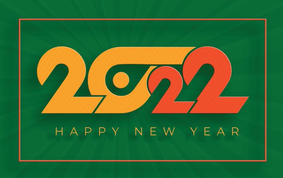 happy new year 2022 wallpaper