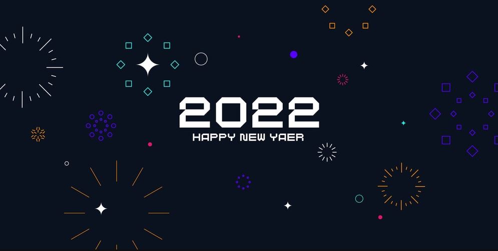 hd wallpaper happy new year 2022